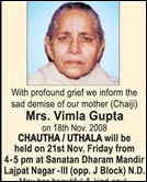 Sample Obituary Ad